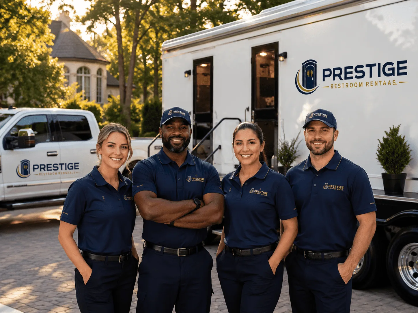 Trusted Luxury Portable Restrooms company in Raymond, OH